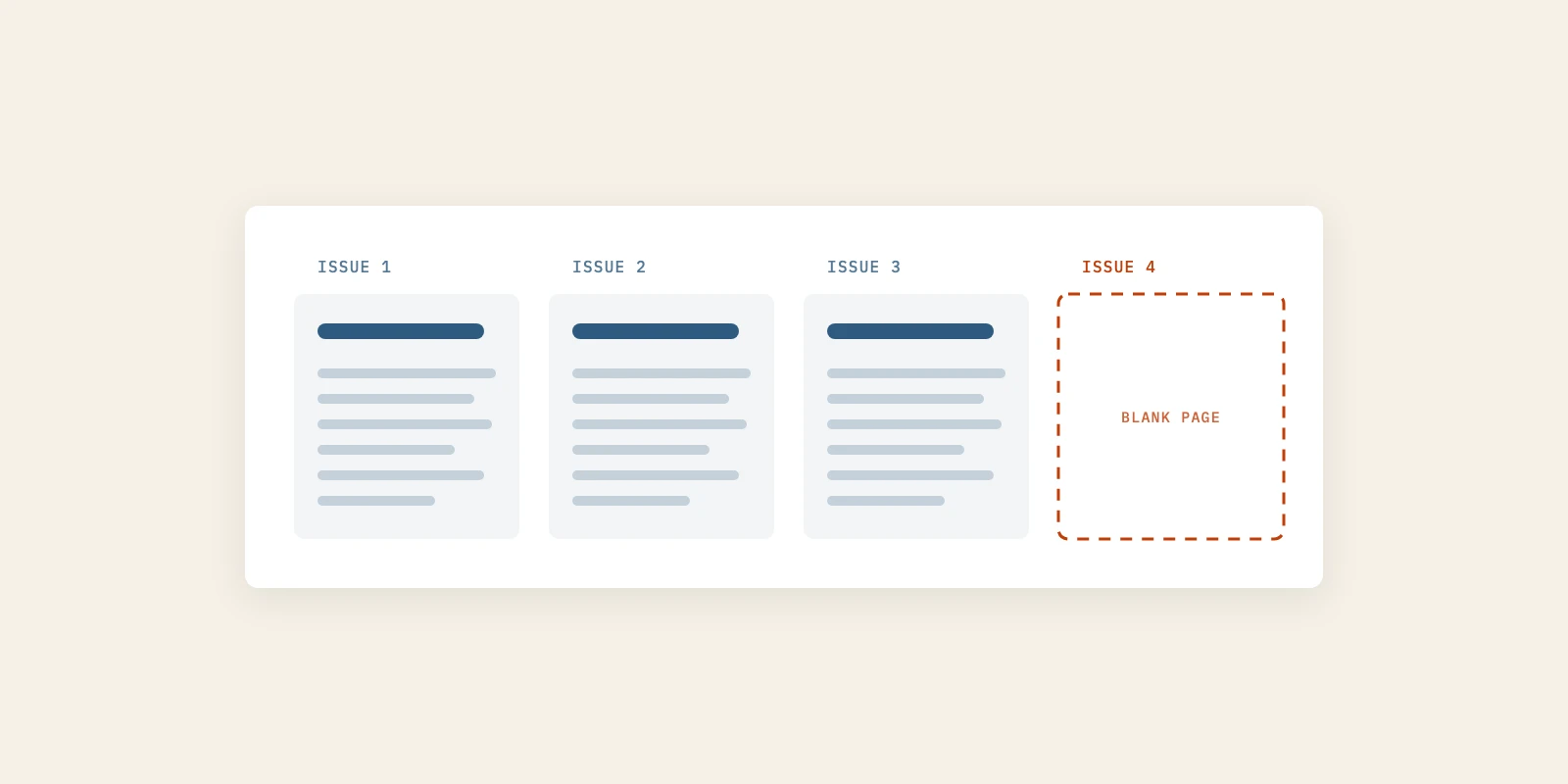 Why Founder Newsletters Die at Issue Four (and How to Keep Each Issue Fed)