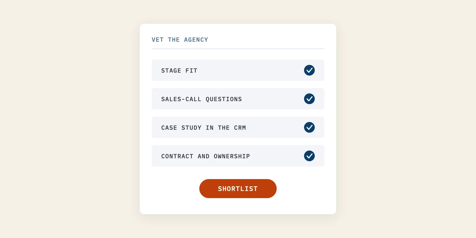 Vet you b2b demand generation agency