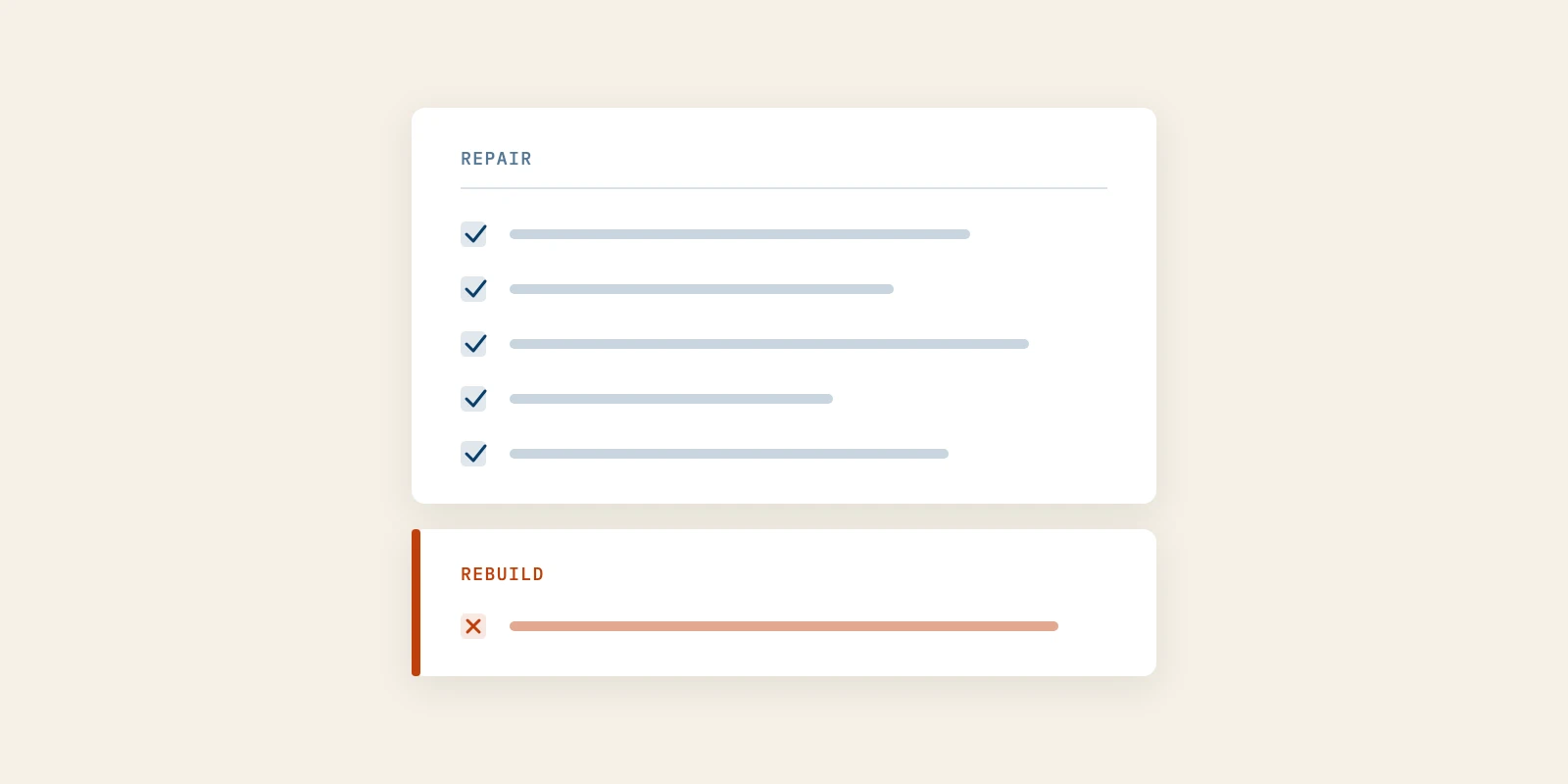 Website Redesign Checklist for Founders (When to Rebuild and When to Repair)